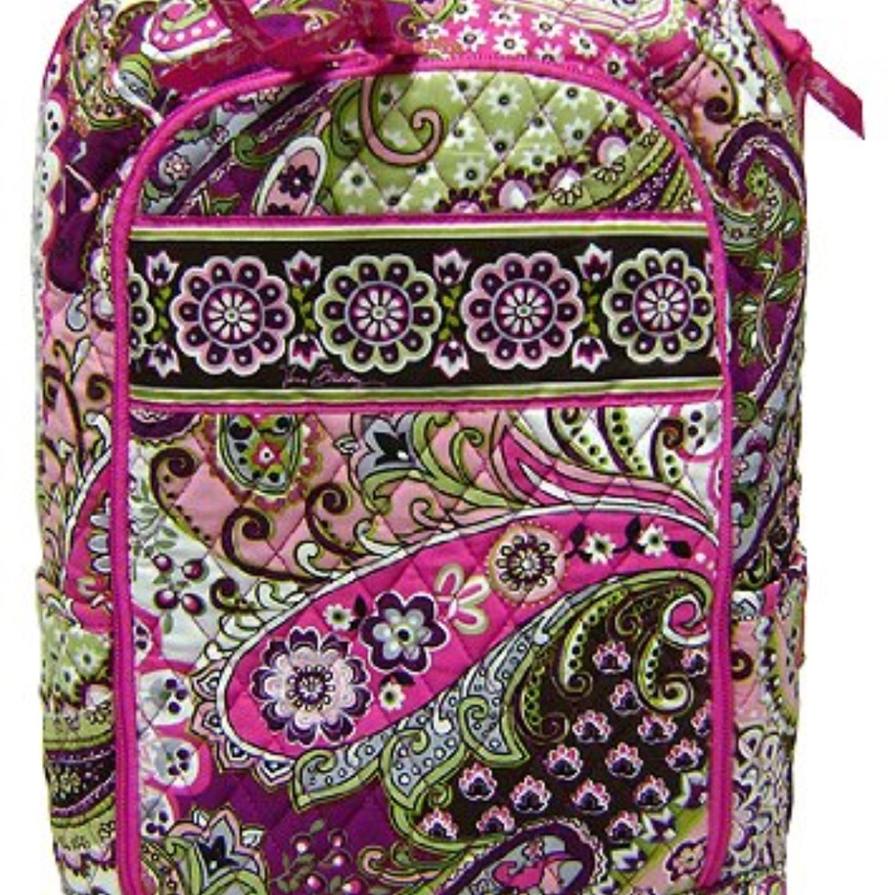 Vera Bradley Laptop Backpack Very Berry
